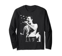 Freddie Mercury de Queen Live The Works Tour 1984 Manga Larga