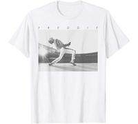 Freddie Mercury Howl Stage Icon B&W Photo Mens T Shirt Size L