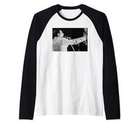 Freddie Mercury Live Queen St James 'Park On Magic Tour 1986 Camiseta Manga Raglan