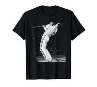 Freddie Mercury Queen Live Wembley Stadium para la Gira mágica Camiseta
