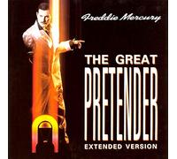 FREDDIE MERCURY - THE GREAT PRETENDER EXTENDED VERSION VINYL 12" 3 TRACK EP[12R6151] 1987 FREDDIE MERCURY
