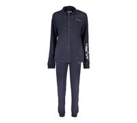 Freddy - Conjunto Deportivo con Cremallera- Cuello Alto y Logotipo con Abalorios - Sport - Mujer - Azul - XL -