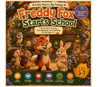 Freddy Fox Starts School: A Heartwarming Story About First-Day Feelings, Courage, Friendship & Growing Confidence | Little Hearts, Big Feelings