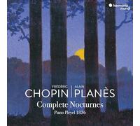Frédéric Chopin – Nocturnos completos – CD – Alain Planes – Harmonia Mundi
