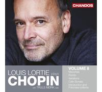 Louis Lortie – Chopin Vol. 8: Mazurcas, Rondo, Variaciones y Sonata para violonchelo – CD