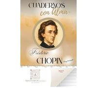 Fréderic Chopin: Mod. B (Línea - rayado simple) (CUADERNOS CON ALMA)