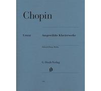 Henle Verlag Chopin F. - Selected Piano Works clásica de la fragancia Piano
