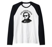 Frederic Chopin Zero Fugues Given, Música Clásica Divertida Camiseta Manga Raglan
