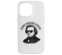 Frederic Chopin Zero Fugues Given, Música Clásica Divertida Carcasa para iPhone 14 Pro MAX