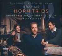 Brahms, Koechlin, Duvernoy y Kahn – Horn Trios – CD