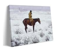 Frederic Rémington - Póster decorativo de pared con texto en inglés "The Herd Boy" (30 x 45 cm)