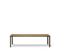 Fredericia Furniture Mesa de centro Piloti 6715 Roble ahumado - altura 41 cm