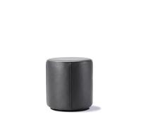 Fredericia Furniture Puf Mono Cuero omni 301 black - Ø39 cm