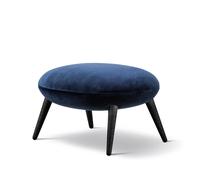 Fredericia Furniture Reposapiés Swoon Ottoman Harald 3 792-roble lacado negro