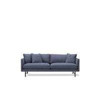 Fredericia Furniture Sofá de 2 plazas Calmo 5622 Sunniva 783 - acero negro