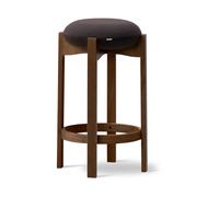 Fredericia Furniture Taburete alto Pioneer Vidar 386 - roble teñido ahumado lacado