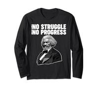 Frederick Douglass No Struggle Significa Que no Hay Progreso Manga Larga