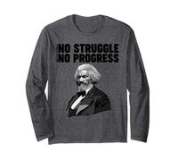 Frederick Douglass No Struggle Significa Que no Hay Progreso Manga Larga