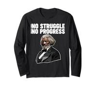 Frederick Douglass No Struggle Significa Que no Hay Progreso Manga Larga