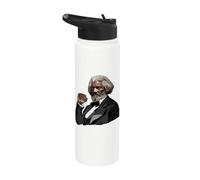 Frederick Douglass Puño de poder Frederick Douglass Stainless Steel Insulated Water Bottle