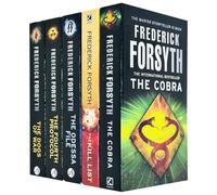 Frederick Forsyth Collection 5 Books Set (The Cobra, The Kill List, The Odessa File, The Fourth Protocol & The Dogs Of War)