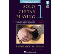 Frederick Noad - Solo Guitar Playing Book 1 4th Edition Classical Guitar Method Book with Online Audio Learn Basic Techniques Fingerboard Mastery and Solo Repertoire Music Sales America