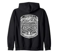 Fredericksburg Virginia Guerra Civil Batalla Historia Estadounidense de EE. UU Sudadera con Capucha