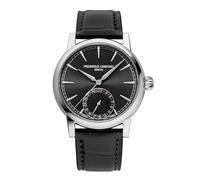 Frederique Constant Reloj analógico Suizo automático para Hombre con Correa Leder FC-706B3H6, Negro