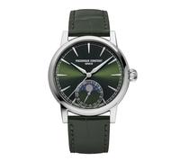 Frederique Constant Reloj automático FC-716GR3H6, Verde, Correa