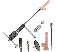 Fredorch Control Remoto Automático Mute Sex Machine para Mujeres y Hombres Máquinas para Masturbación Sexual Amor Máquina Retráctil Vibrador Juguetes Sexuales