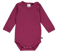 Fred's World by Green Cotton Alfa l/s Body, Capa Base Niñas bebés, Plum, 56