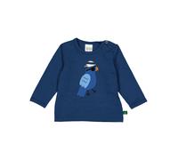 Fred's World by GREEN COTTON Camiseta azul / azul oscuro / naranja / blanco 98 azul / azul oscuro / naranja / blanco