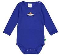 Fred's World by Green Cotton Galaxy Rib l/s Body Capa Base, Star Blue, 56 Niños Bebes
