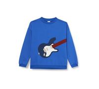 Fred's World by Green Cotton Hello Guitar Sweatshirt, Sudadera Niños, Star Blue,
