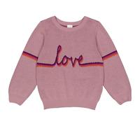 Fred's World by Green Cotton Knit Jacquard Sweater, suéter Chicas, Pink Haze,