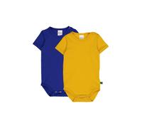 Fred's World by GREEN COTTON Pijama entero/body azul / curry 68 azul / curry