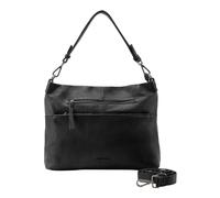 FREDsBRUDER bolso de bandolera Hobo With Front Zipper Black
