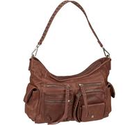 FREDsBRUDER bolso de hombro bolso bandolera All My Pockets Hobo Bag Brown marrón