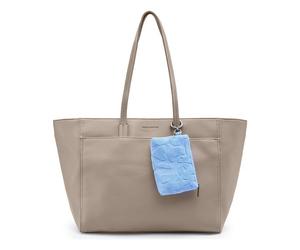 FredsBruder Color Kiss Bolsa de compras Piel 45 cm gris