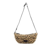 FREDsBRUDER Cuero bolso bandolera Furry Friend Crossbag Dotty Leo marrón claro