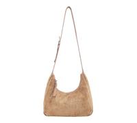 FREDsBRUDER Cuero bolso bandolera Velvet Wild Midi Hobo Camel marrón claro