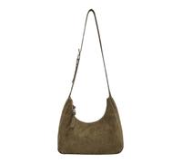 FREDsBRUDER Cuero bolso bandolera Velvet Wild Midi Hobo Khaki verde oliva