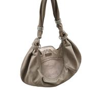 FREDsBRUDER Cuero bolso de hombro Always With You Big Hobo Muddy Khaki marrón topo