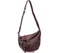 FREDsBRUDER Cuero bolso de hombro bolso bandolera My Forever Friend Midi Shoulderbag Dark Red burdeos