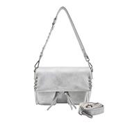 FREDsBRUDER Cuero bolso de hombro bolso bandolera Rebel At Heart Big Shoulderbag Silver plateado