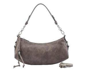 FREDsBRUDER Cuero bolso de hombro bolso bandolera Stay With Me Midi Shoulder Bag Muddy Khaki Brown marrón