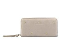 FREDsBRUDER Cuero Monedero The Beaded Wallet Creamy Cream Crema