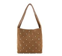 FredsBruder Endless Beads Bolsa de hombro Piel 39 cm marrón