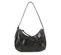 FredsBruder Ever Faded Bolsa de hombro Piel 30 cm negro