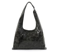 FredsBruder Ever Faded Bolsa de hombro Piel natural 38 cm negro